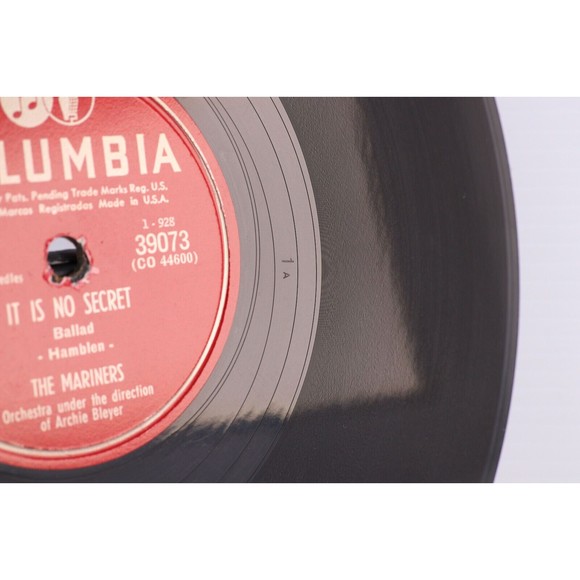 The Mariners, How Near To My Heart / It's No Secret 1950 10" 78rpm Record 39073 - Picture 14 of 16